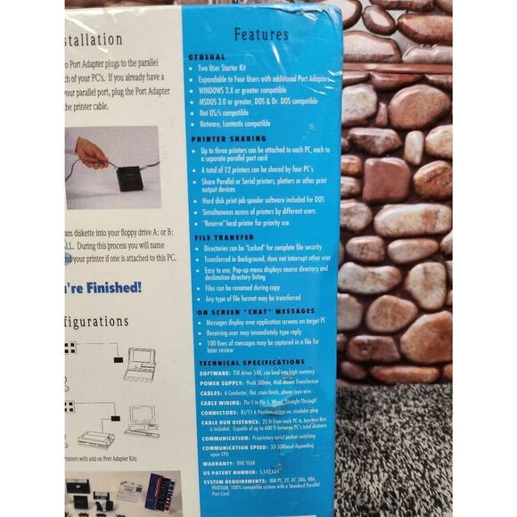 Printer Sharing Kit- New in box - Picture 5 of 8